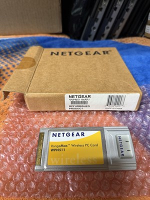Netgear Wireless-G PCMCIA PC Card  54MBPS 2.4GHz WI-FI
