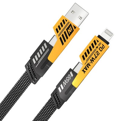 iGear 4 in 1 Charge & Data Cable   iPhone & USB-C Compatible IG1966