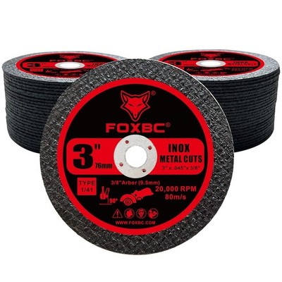 3inch 50 Pack Cut Off Wheel Discs, Inch , Metal & Stainless Steel Cutting Disk -