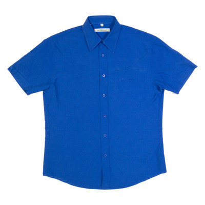 BEN SHERMAN Herren Hemd Uni Blau M