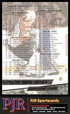 Checklist 1/5 1993-94 Ultra #249