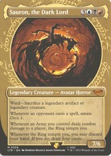 MTG Sauron the Dark Lord (329) Non-Foil Showcase Mythic The Lord of the Rings NM