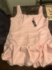 Fashion Nova Pink Coquette Dreams Bubble Mini Dress Size 3X NWT! Sold Out!