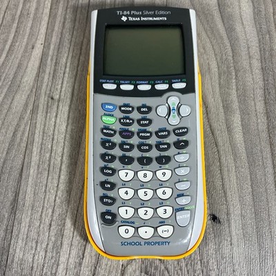 Texas Instruments TI-84 Plus Silver Edition Graphing Calculator Tested Working