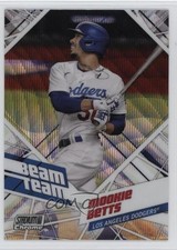 2021 Topps Stadium Club Chrome Beam Team Wave Refractor Mookie Betts 1r8i