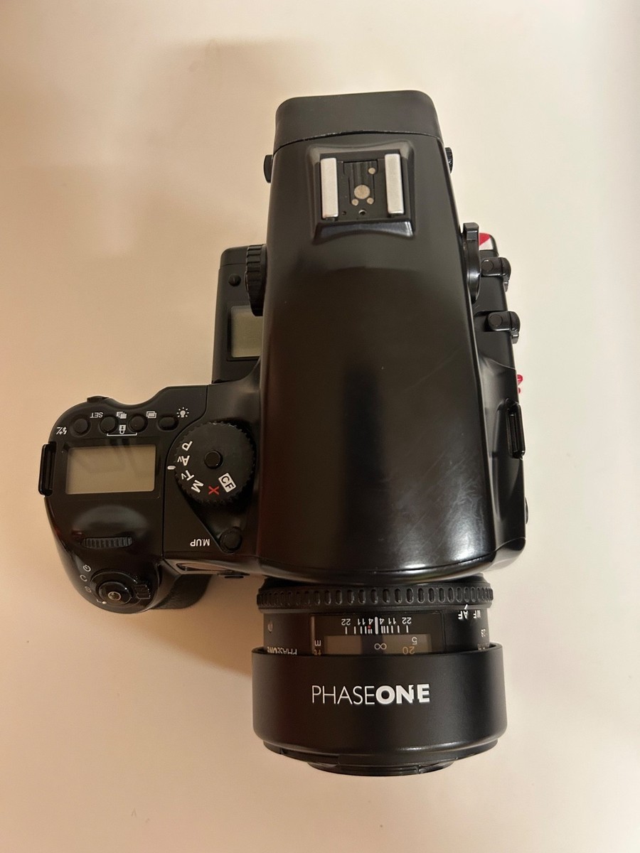 Mamiya 645 AFD II Medium Format Film Camera and Phase One 80/2.8