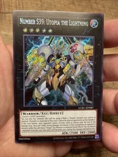Number S39: Utopia the Lightning LCKC-EN087 Secret Rare NM! +Bonus FREE SHIPPING