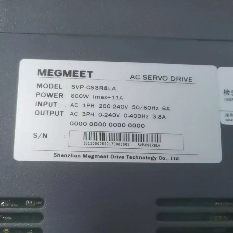 1PC Used Tested In Good Drive SVPro SVP-CS3R8LA 600W With Warranty DHL or FedEx - Image 2 of 4