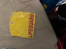 meduim lifeguard tee shirt
