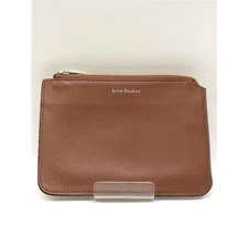 Acne Studios Coin Case Leather Brown