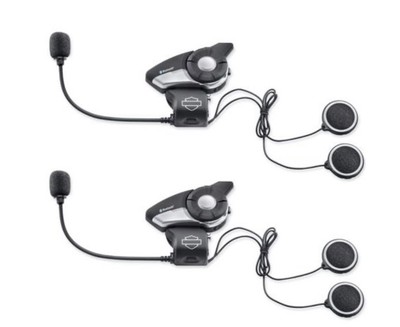 NOS Genuine Harley Boom Audio 20S Bluetooth Helmet Dual Headset