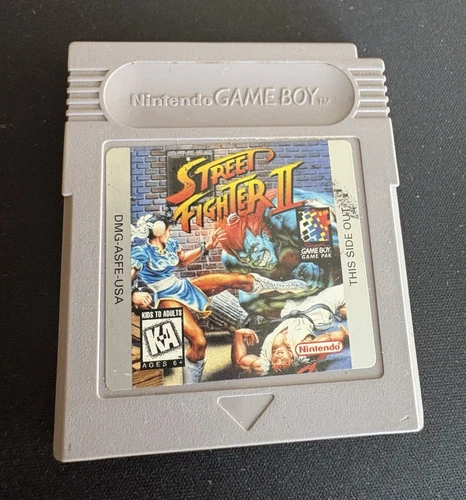 Street Fighter II - Nintendo GameBoy - Loose Cartridge Only - Untested