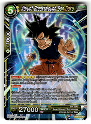 Dragon Ball Super Colossal Warfare Abrupt Breakthrough Son Goku BT4-076 Rare