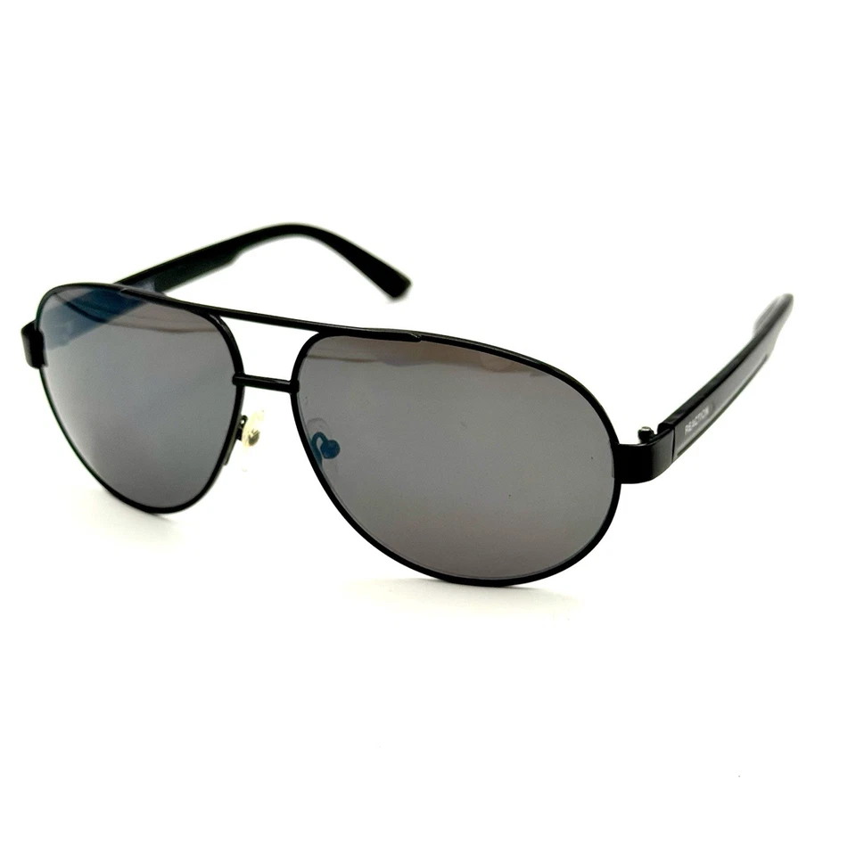 Gafas de sol Kenneth Cole Reaction Aviator negras KC1250 diseñador 61-12-140 marco Foto 4 de 4