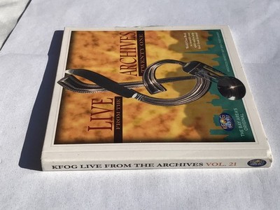その他 Live From the Archives [DVD] KFOG Live From The Archives 21 (CD, 2014) RARE ☆*NEAR MINT DISC