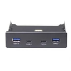 USB Hub USB C Hub 3.5 Inch Floppy Drive Front Panel 2 Port USB 3.0 + 2 Port6285