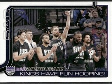2025-26 Topps Light the Beam #295 OKC Sacramento Kings Basketball Trading Card