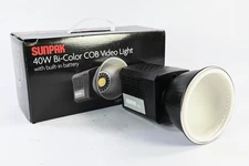 Sunpak 40W Bi-Color COB Video LIght w/ Built-in Battery #G304