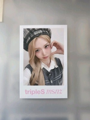 TripleS GONG YUBIN 'Beyond Beauty' MSNZ EVERLINE Fansign Photocard
