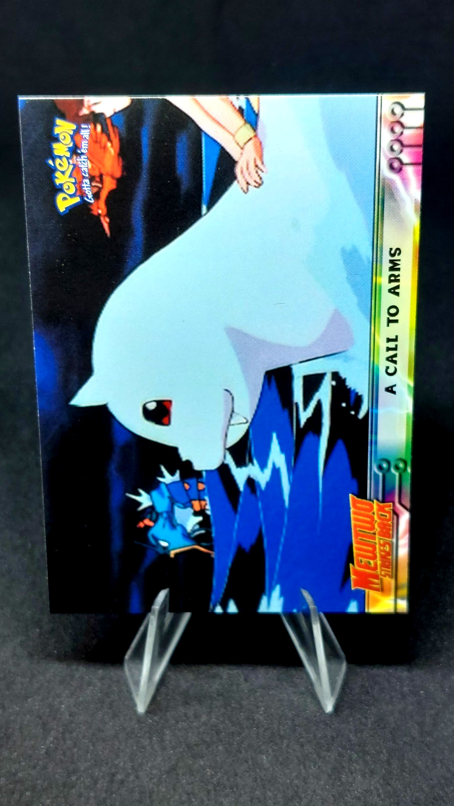 Pokemon Card - A Call to Arms (16) 1999 Topps Pokémon Movie Edition NM