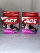 Lot of (2) 3M Ace 203966 Wrist Support, Adjus...