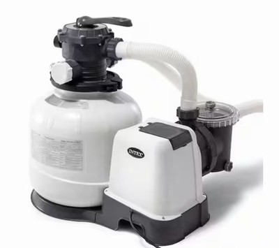 Intex  Krystal Clear Saltwater System & Sand Filter Pump (26679EG)