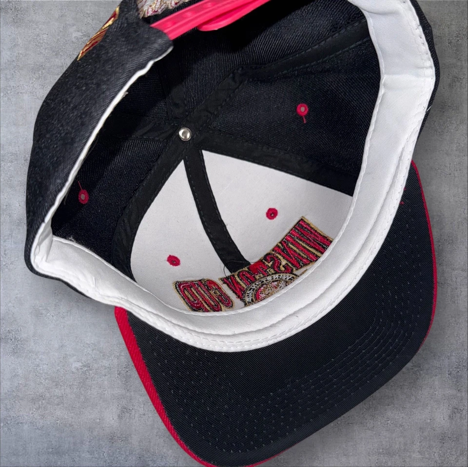 Mark Martin #6 WINSTON CUP RACING VINTAGE signed NASCAR HALL OF FAMER 1990s hat - Image 3 of 4