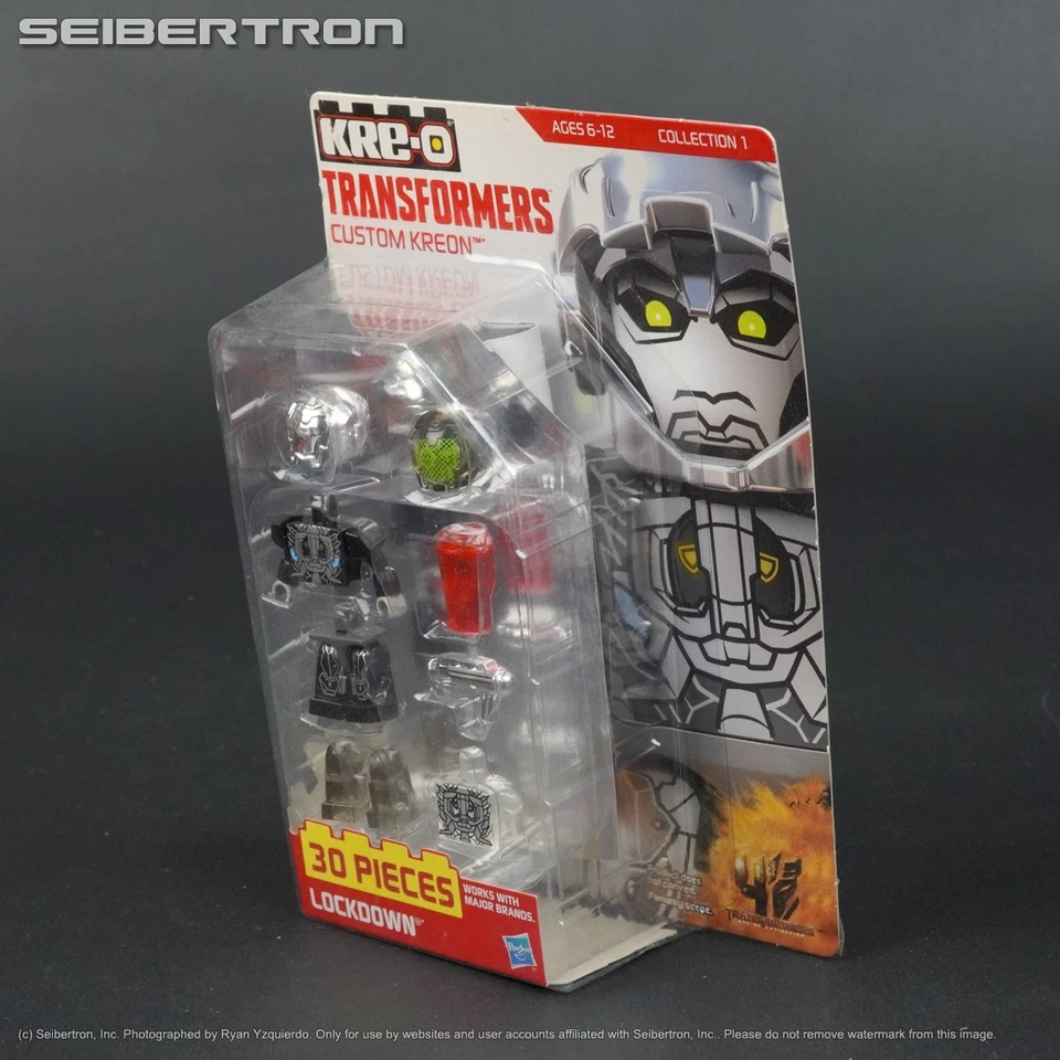 Transformers Kre-o Custom Kreon LOCKDOWN 30 Pcs Collection #1 AOE 2014 New - Image 4 of 4