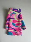 Vintage Barbie Doll Totally Hair Dress ONLY Pink Teal Purple 90s Neon Swirl 1112