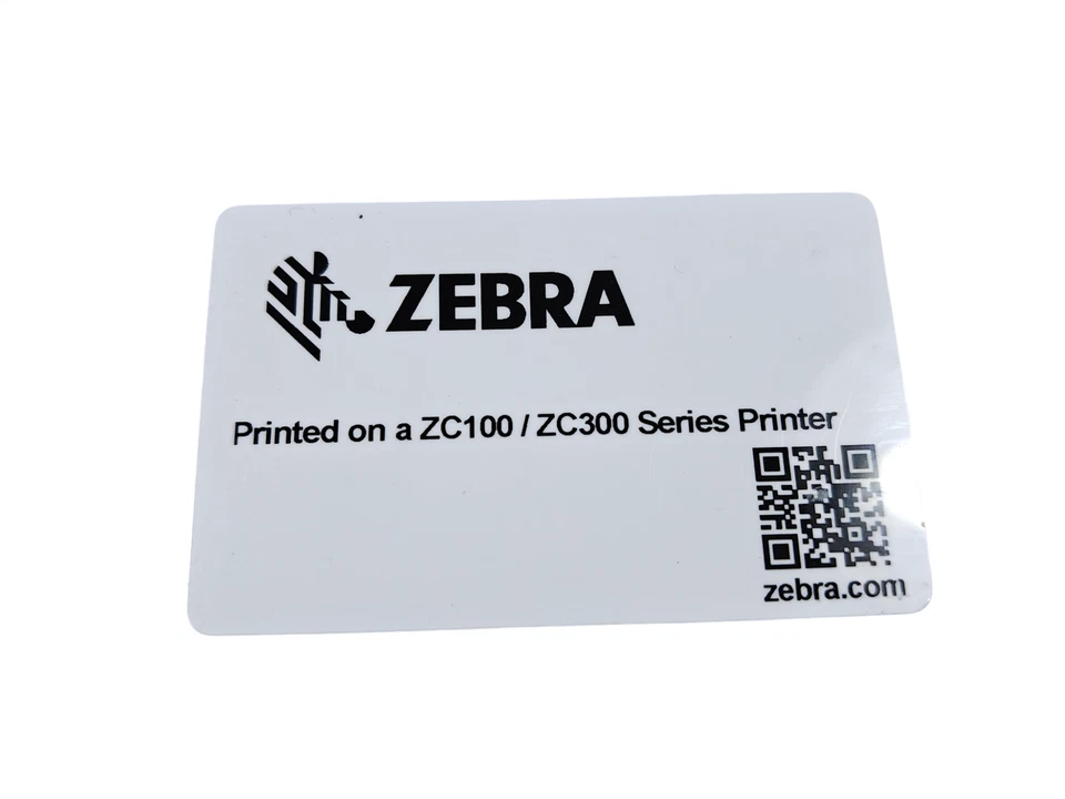 Zebra ZC300 Single Side ID Card Printer Card Feed Issue - Image 4 of 4