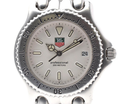 [NEAR MINT] TAG Heuer Sel Professional S90.806 White Quartz Men's Watch Japan