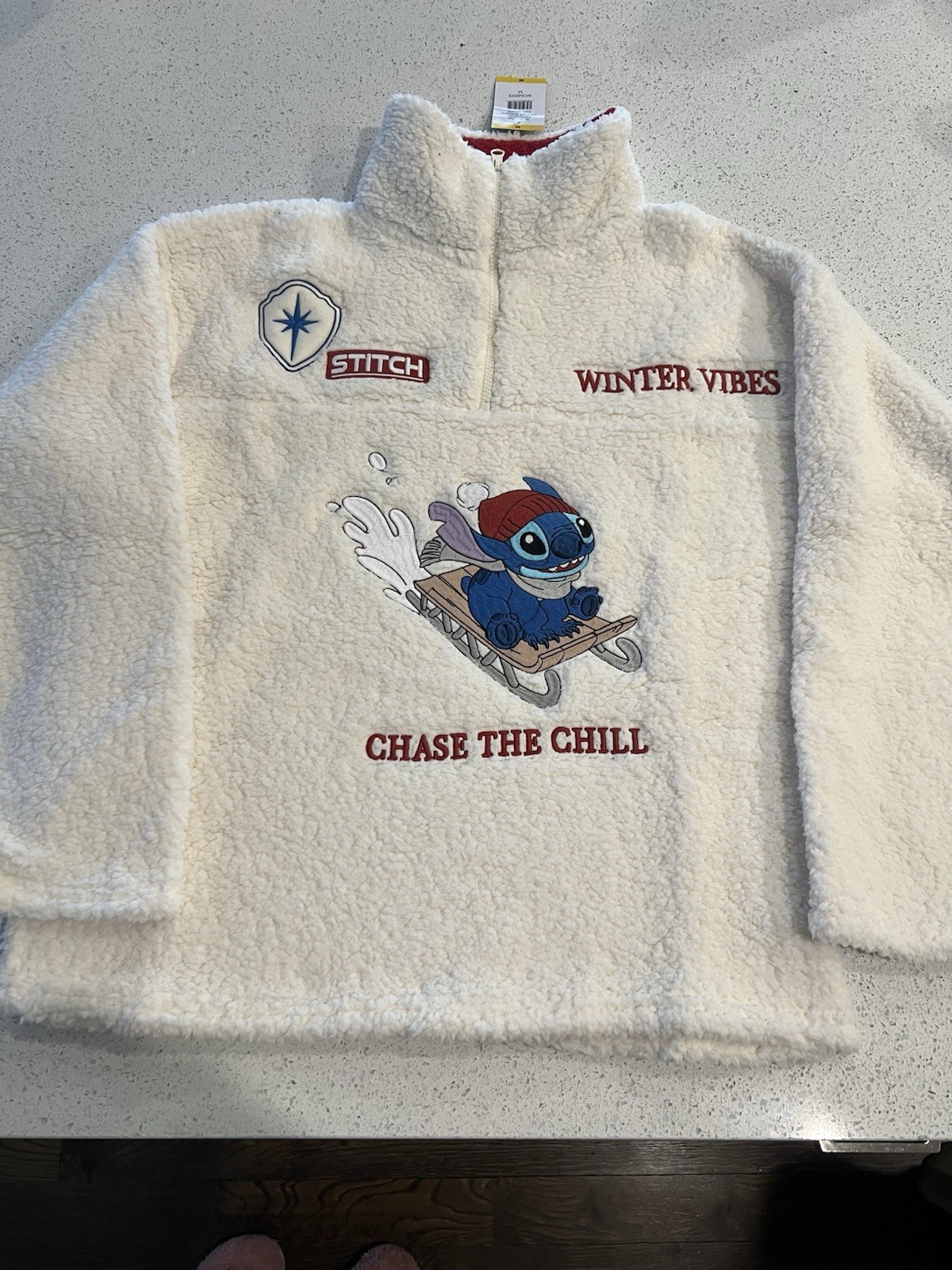 Disney Stitch Winter Fleece XS