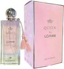 Lomani Queen Eau de Parfum Spray 3 fl oz-90 ml Woman's New & Sealed.