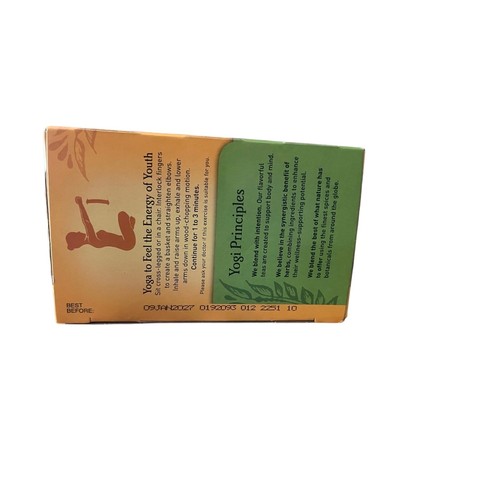 Yogi Green Tea Blueberry Slim Life 16 Tea Bags Organic Energy Diet Support 2027 - Picture 3 of 3