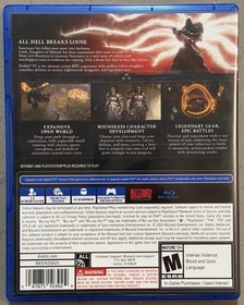 Diablo 4 - Sony PlayStation 4, 2023 PS4