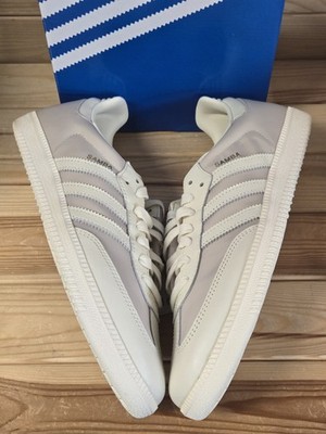 Adidas Originals Men's OFF White ALUMINA SAMBA OG SHOES JI3204 Sz