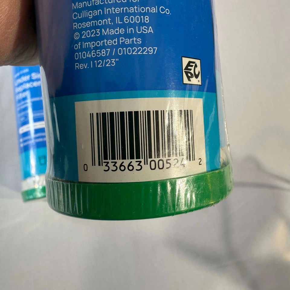 Culligan D-40A Cartucho Filtro Agua De Repuesto Bajo Fregadero Lote de 2 NUEVO SELLADO Foto 2 de 2