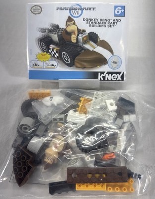 Mario Kart Wii K'NEX Donkey Kong Standard Kart 38045 Sealed No Box 65pc