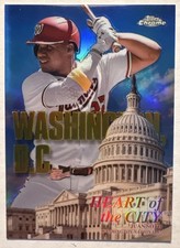 2022 Topps Chrome  HOC-6 Heart of the City Gold Refractor  50 Juan Soto