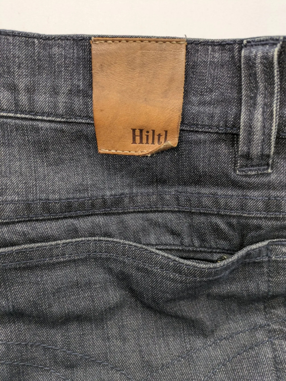 Hiltl Herren Jeans Hose Gr 49 Dunkelgrau Anthrazit Denim Stretch Regular 2388 image 9
