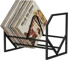 Vinyl Record Storage Rack, Vinyl Record Holder Rack 100 Lps, Album Display Shelf