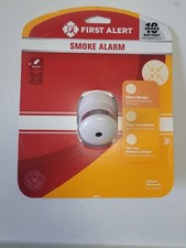 First Alert Smoke Alarm Micro Design Eco Friendly 10 Year Battery P1010 New 2018