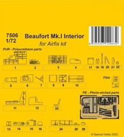 Beaufort Mk.I Interior For Airfix Kit / 1:72 - Cmk 7506