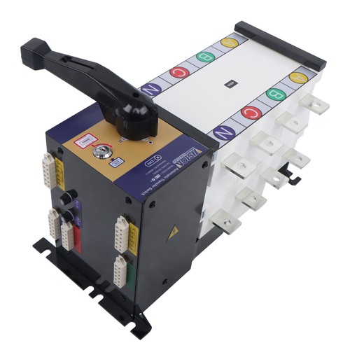 ATS 400A 4P 110/220V Generatore da Rete a AC Interruttore Trasferimento Automatico Industriale - Foto 5 di 11