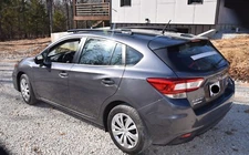 Fits 2017-2023 Subaru Impreza 5 DR,Side Roof Rails,Rack,Black Powder Coated, SSD