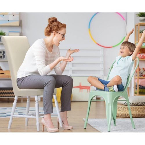 Stretch Dining Chair Covers, Removable Washable Anti-Dust Dining Chair Protec... - Picture 7 of 8