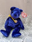 Sapphire The Bear Ty Beanie Baby Of The Month May 2004 - Retired Mint Vintage