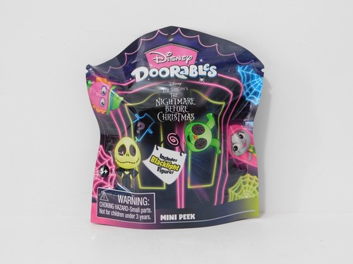 1x Disney Doorables: Mini Peek - Nightmare Before Christmas Blacklight Blind Bag