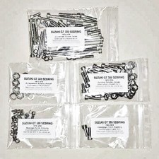 SUZUKI GT 380 A B C 1976-1978 Kit viti PHILLIPS CROCE inox n°2 motore GT380