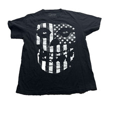 Misfits T-Shirt Horror Punk Rock Danzig Samhain Skull Flag Size Med